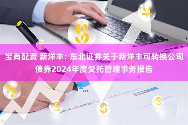 宝尚配资 新洋丰: 东北证券关于新洋丰可转换公司债券2024年度受托管理事务报告