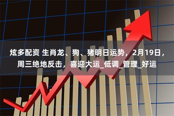 炫多配资 生肖龙、狗、猪明日运势，2月19日，周三绝地反击，喜迎大运_低调_管理_好运