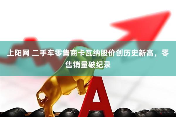 上阳网 二手车零售商卡瓦纳股价创历史新高，零售销量破纪录
